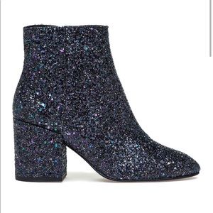 ASH midnight blue glitter boots